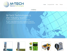 Tablet Screenshot of m-tech.com.au
